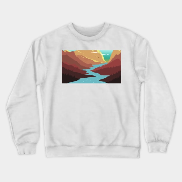 A view to remember Crewneck Sweatshirt by Art Rod